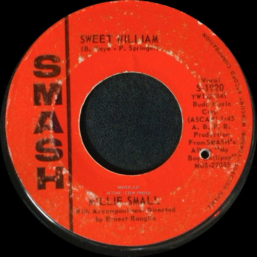 Willie Small / Millie Small - Sweet William / What Am I Living For side A