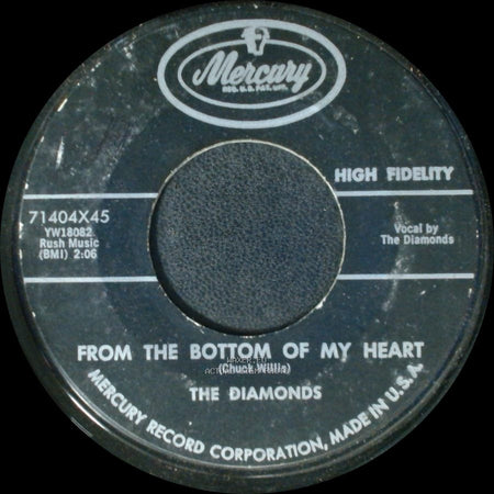 The Diamonds - From The Bottom Of My Heart / She Say (Oom Dooby Doom) side A