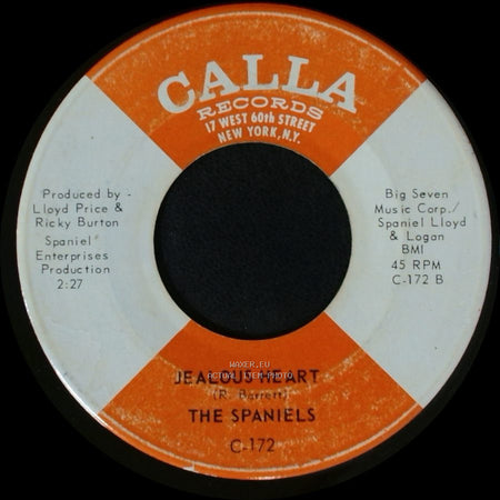 The Spaniels - Jealous Heart / Fairy Tales side A