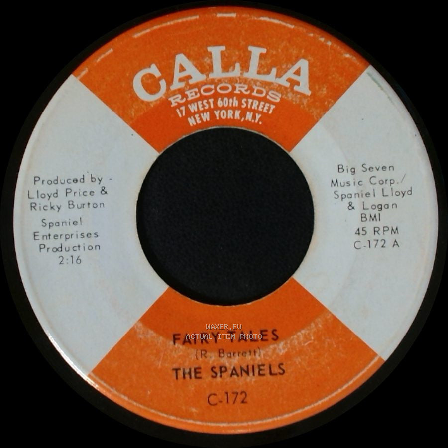 The Spaniels - Jealous Heart / Fairy Tales side B