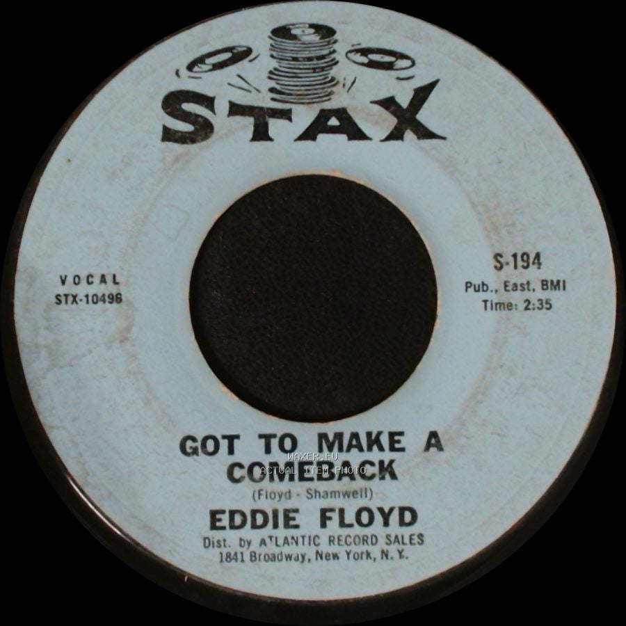 Eddie Floyd - Got To Make A Comeback / Knock On Wood side A