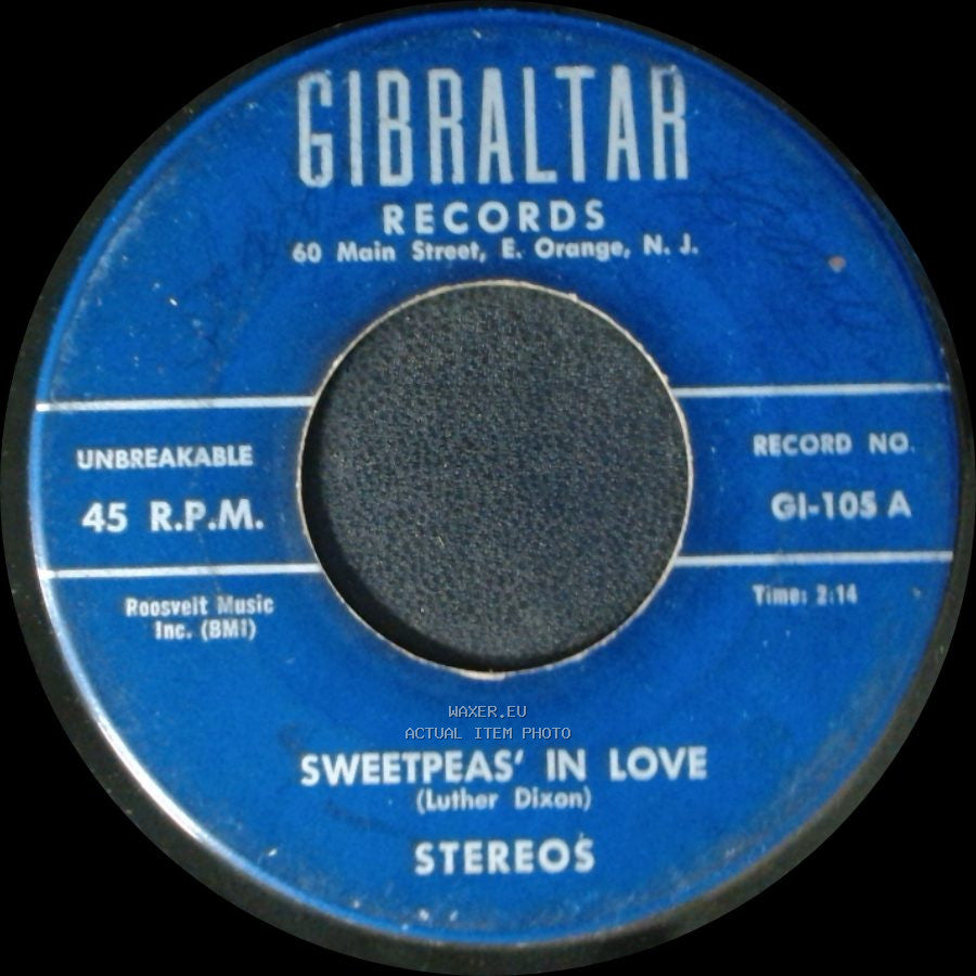 Unknown Artist - Sweetpeas' In Love / A Love For Only You side A