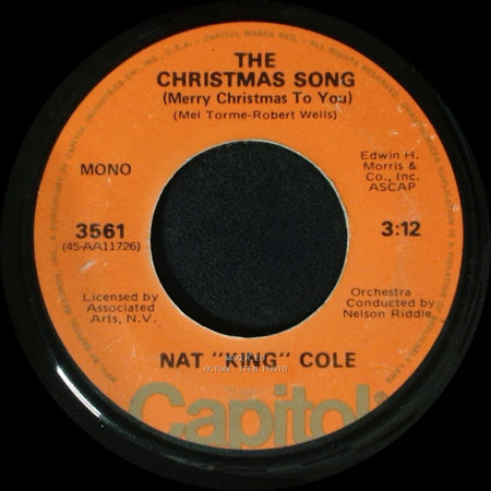 Nat "King" Cole - The Little Boy That Santa Claus Forgot / The Christmas Song (Merry Christmas To You) side B