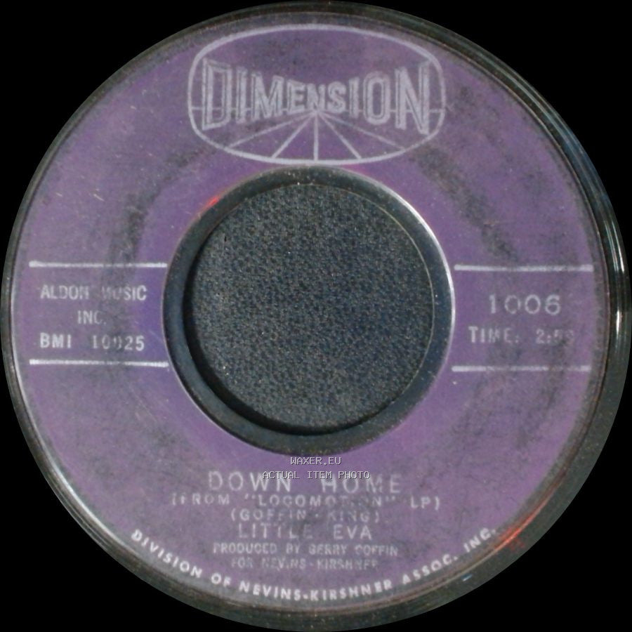Little Eva - Down Home / Let's Turkey Trot side A