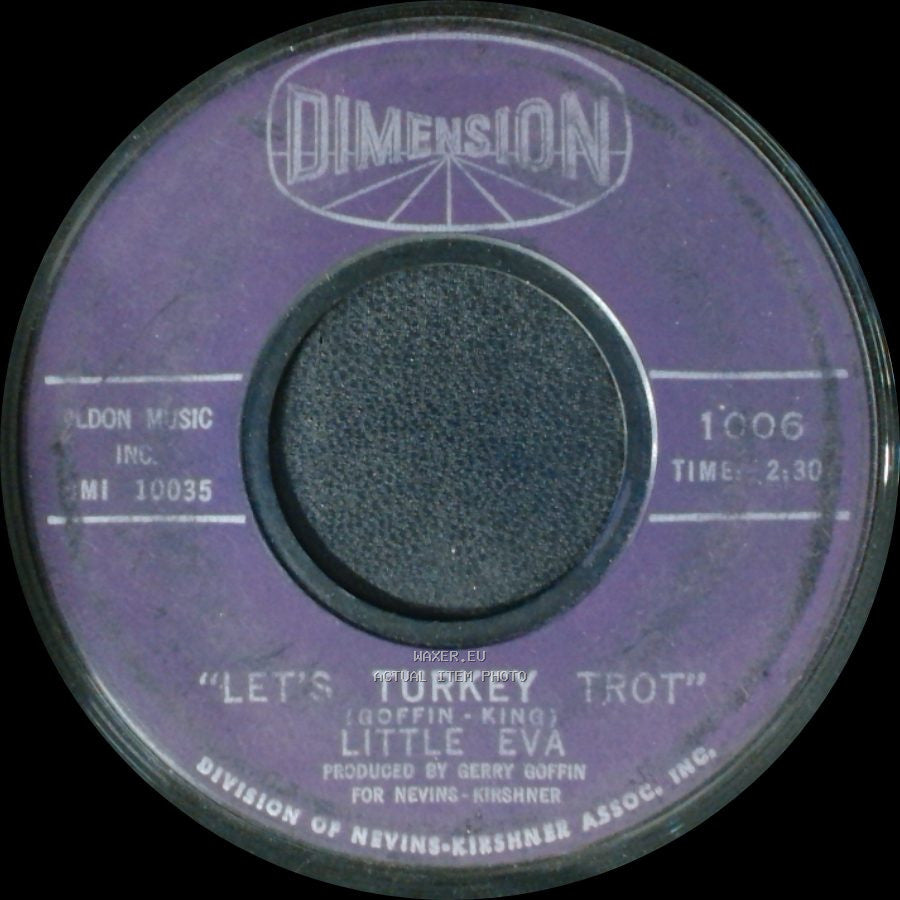 Little Eva - Down Home / Let's Turkey Trot side B