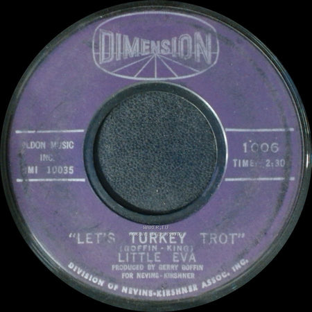 Little Eva - Down Home / Let's Turkey Trot side B