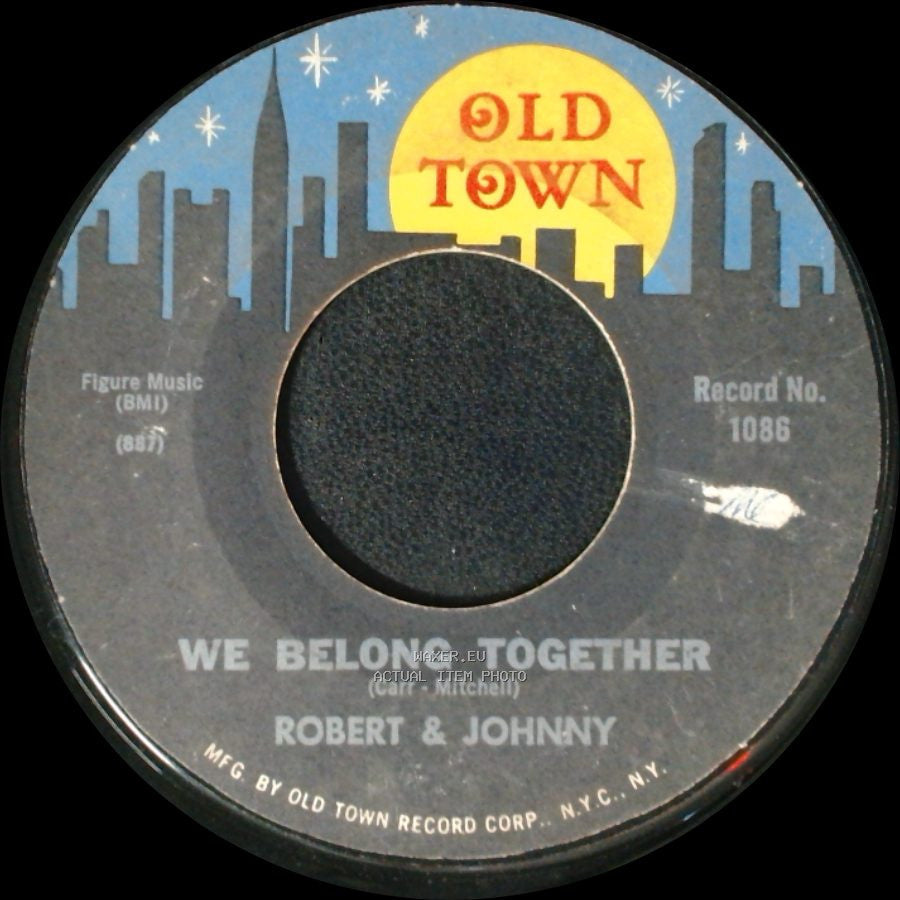 Robert & Johnny - We Belong Together / In The Rain side A