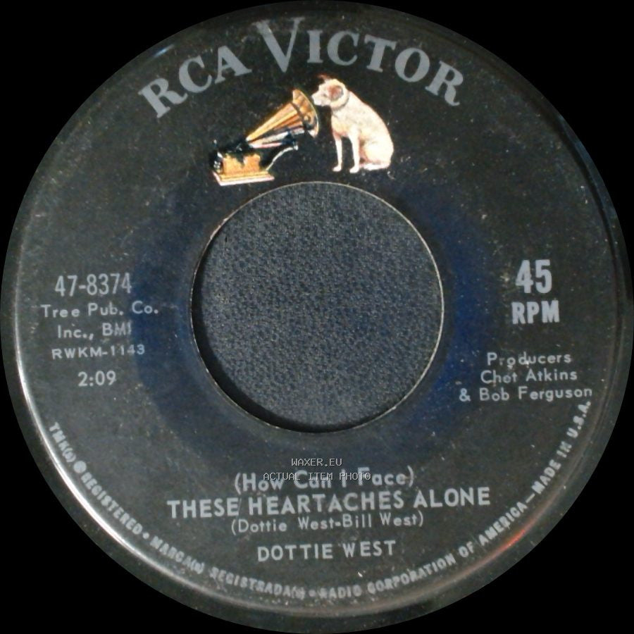 Dottie West - (How Can I Face) These Heartaches Alone / Here Comes My Baby side A