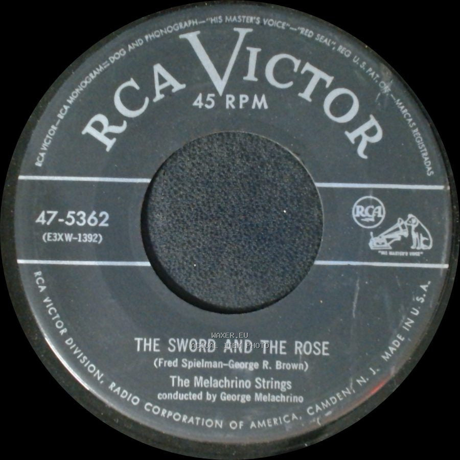 The Melachrino Strings - The Sword And The Rose / Shadows side A