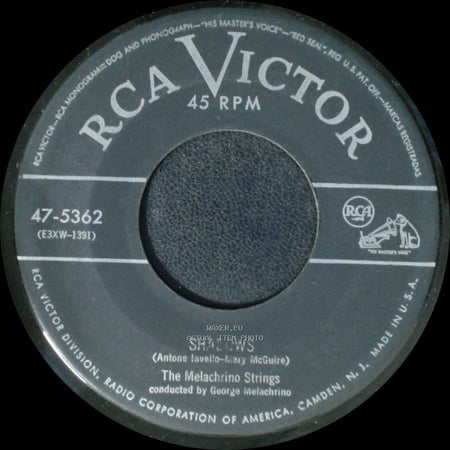 The Melachrino Strings - The Sword And The Rose / Shadows side B