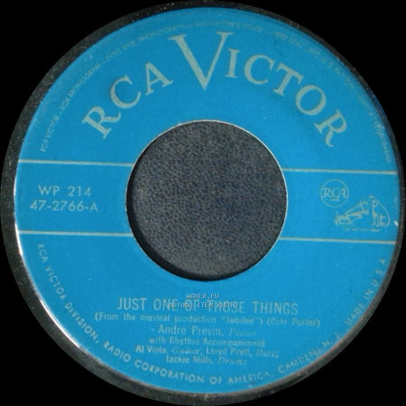 Andre Previn - Just One Of Those Things / Mad About The Boy side A