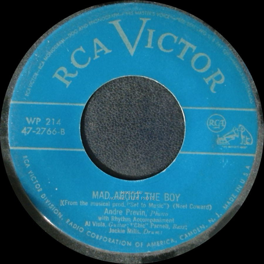 Andre Previn - Just One Of Those Things / Mad About The Boy side B