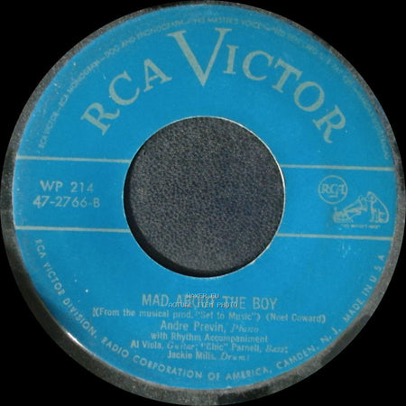 Andre Previn - Just One Of Those Things / Mad About The Boy side B