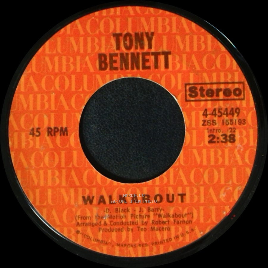 Tony Bennett - How Beautiful Is Night (With You) / Walkabout side B