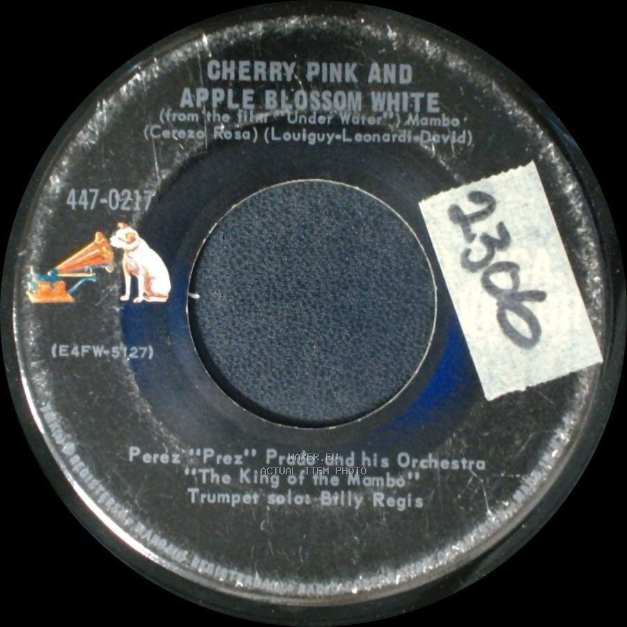 Perez "Prez" Prado And His Orchestra - St. Louis Blues Mambo / Cherry Pink And Apple Blossom White side B