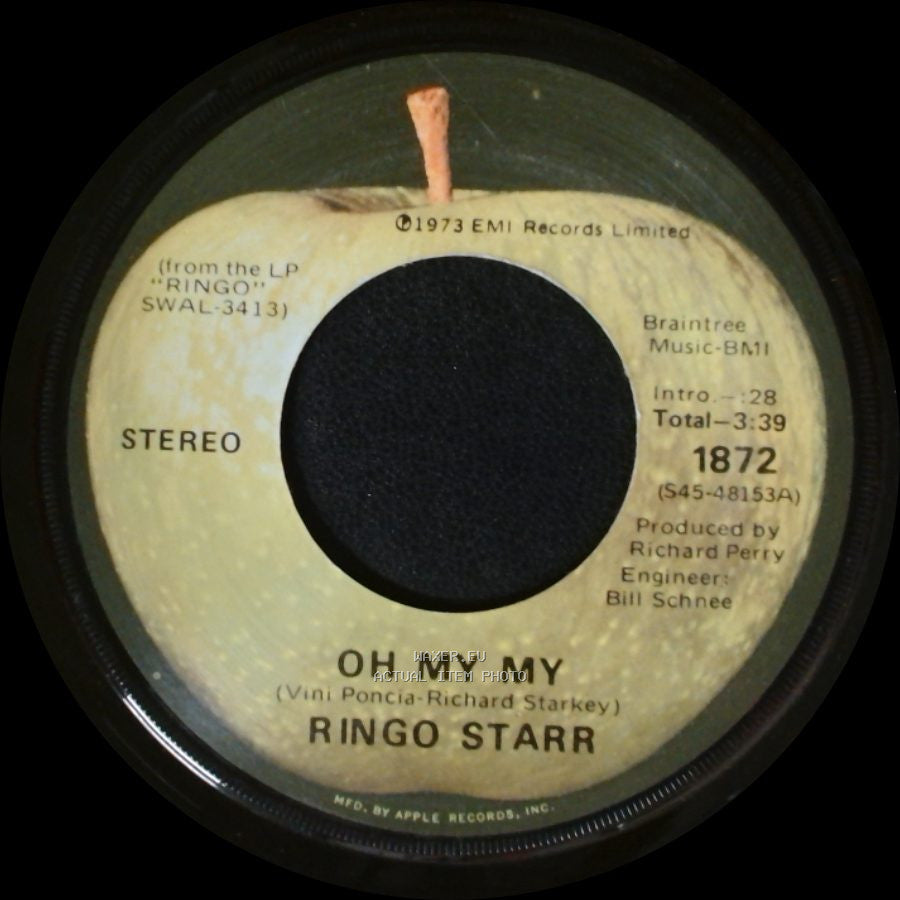 Ringo Starr - Oh My My / Step Lightly side A