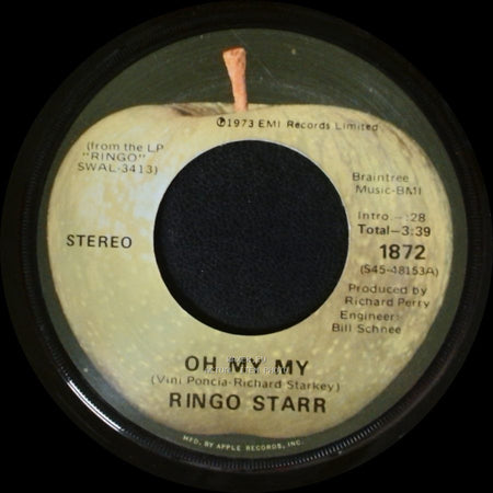 Ringo Starr - Oh My My / Step Lightly side A
