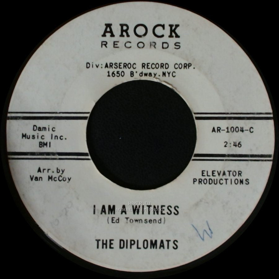 The Diplomats - I Am A Witness / Here's A Heart side A