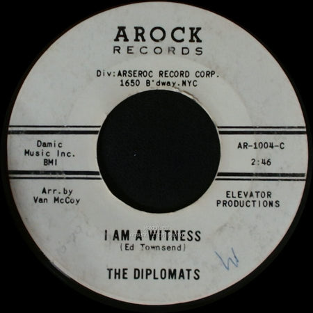 The Diplomats - I Am A Witness / Here's A Heart side A