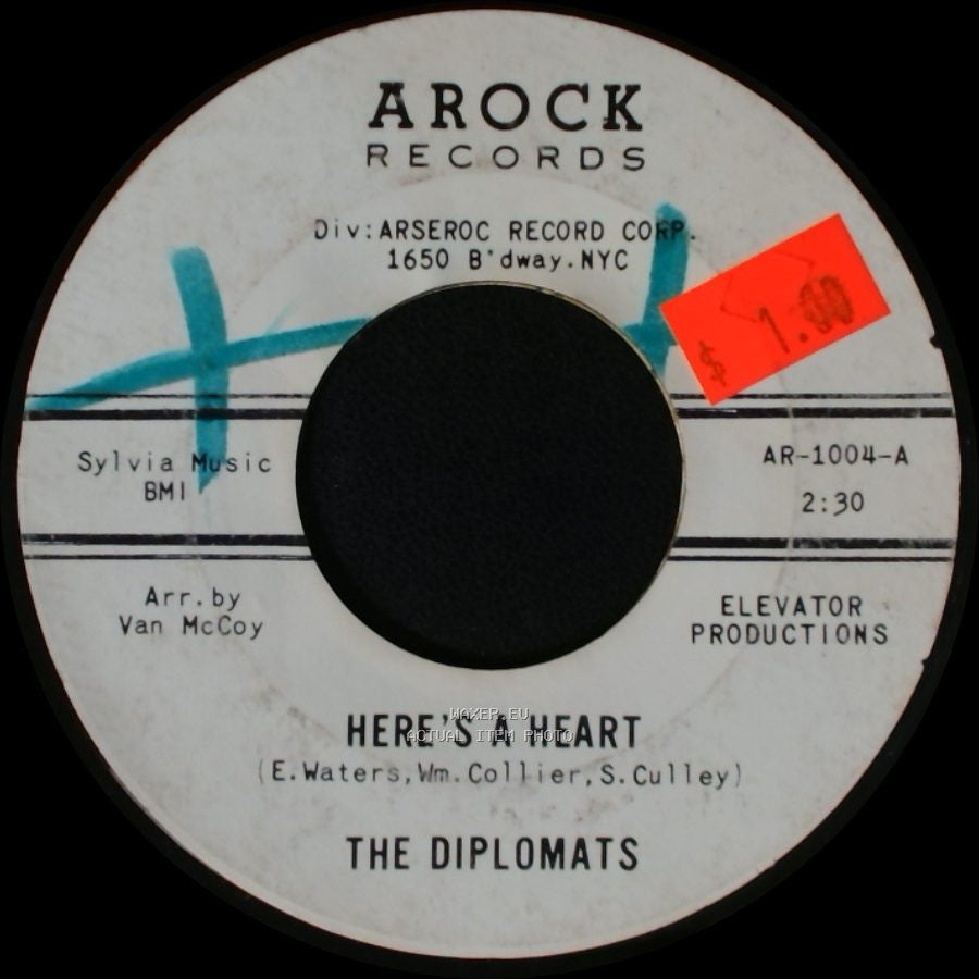 The Diplomats - I Am A Witness / Here's A Heart side B