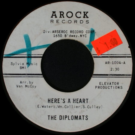 The Diplomats - I Am A Witness / Here's A Heart side B