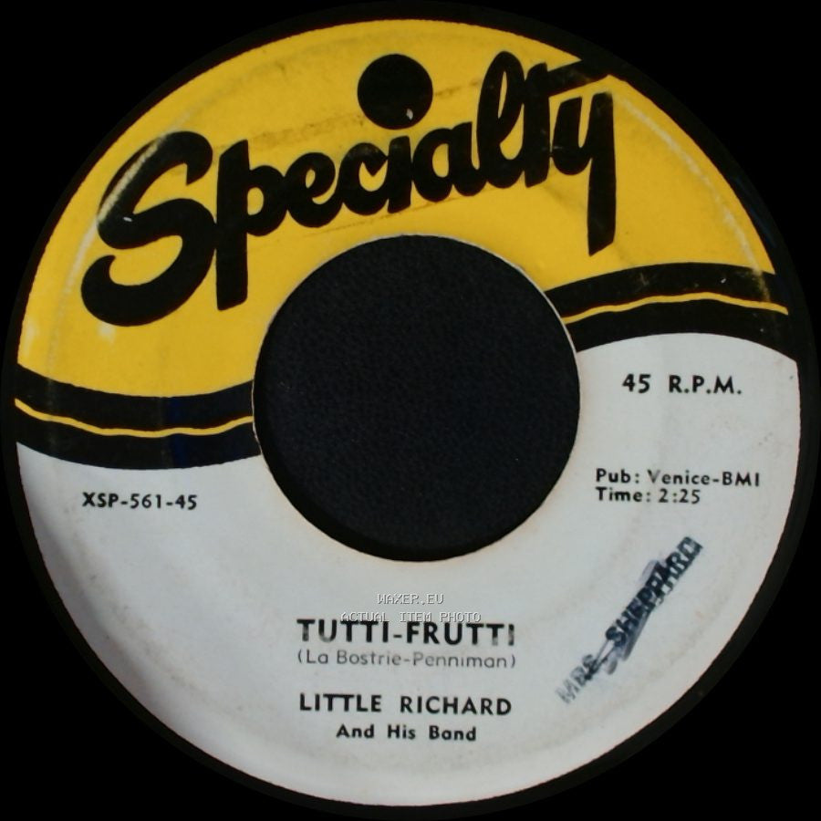 Little Richard And His Band - Tutti-Frutti / I'm Just A Lonely Guy side A