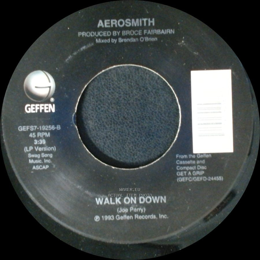 Aerosmith - Walk On Down / Cryin' side A