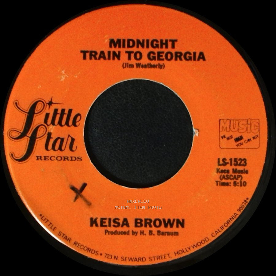 Keisa Brown - L.A. Catcher / Midnight Train To Georgia side B