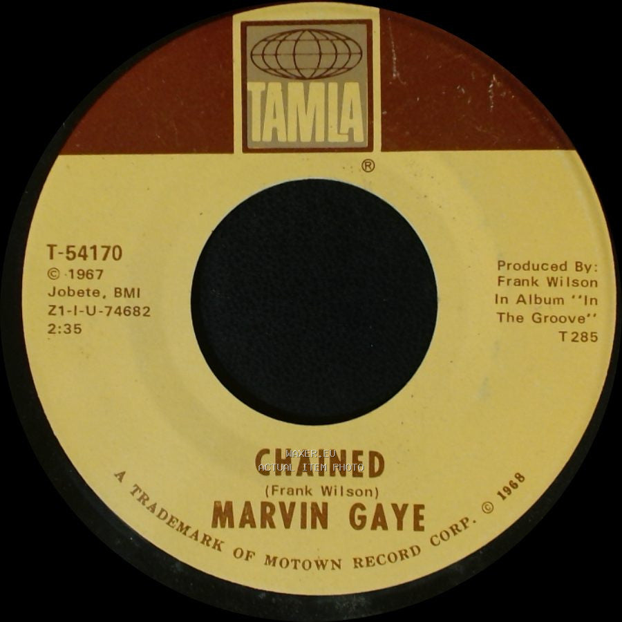 Marvin Gaye - At Last (I Found A Love) / Chained side B