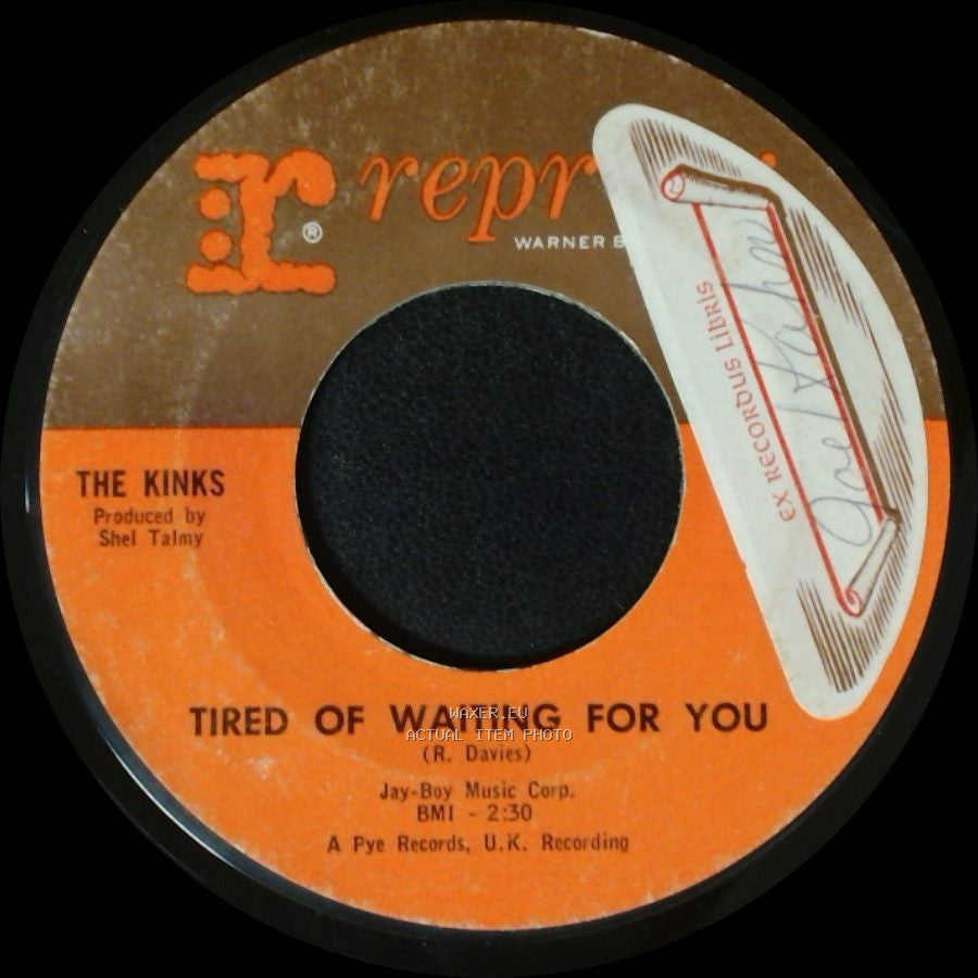 The Kinks - Come On Now / Tired Of Waiting For You side B