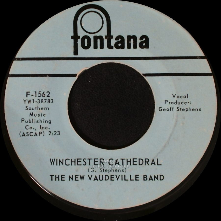 The New Vaudeville Band - Wait For Me Baby / Winchester Cathedral side B