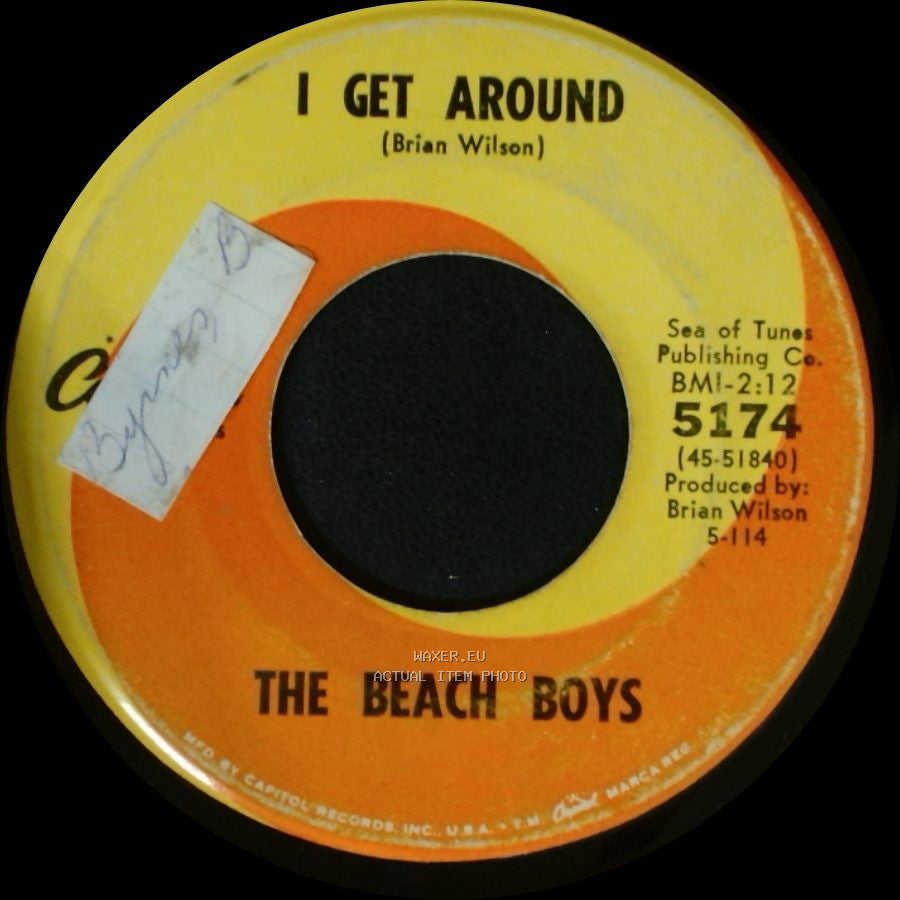 The Beach Boys - I Get Around / Don't Worry Baby side A