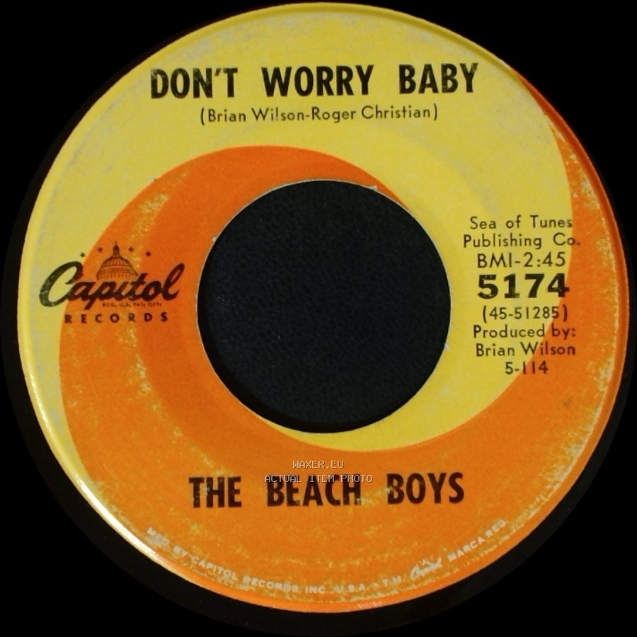 The Beach Boys - I Get Around / Don't Worry Baby side B