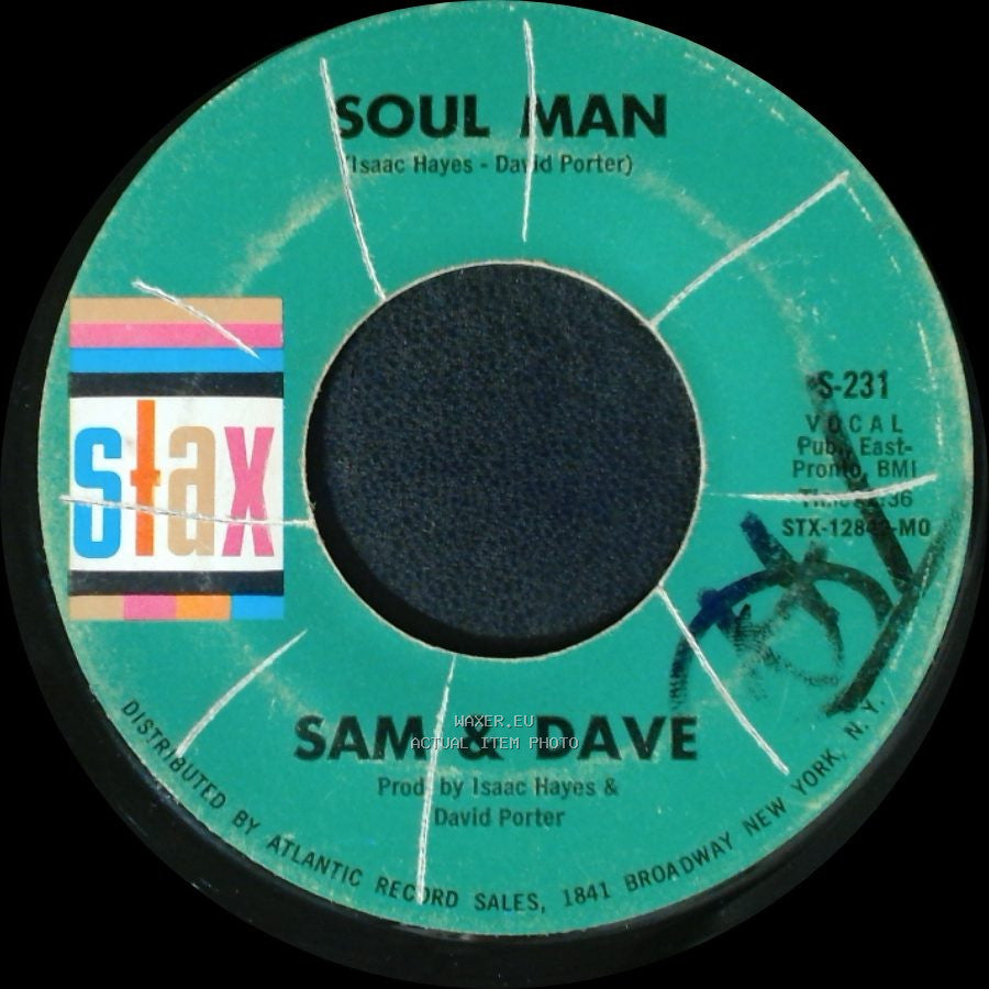 Sam & Dave - Soul Man / May I Baby side A