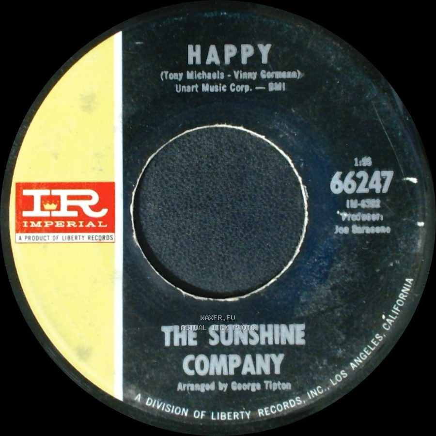 The Sunshine Company - Blue May / Happy side B