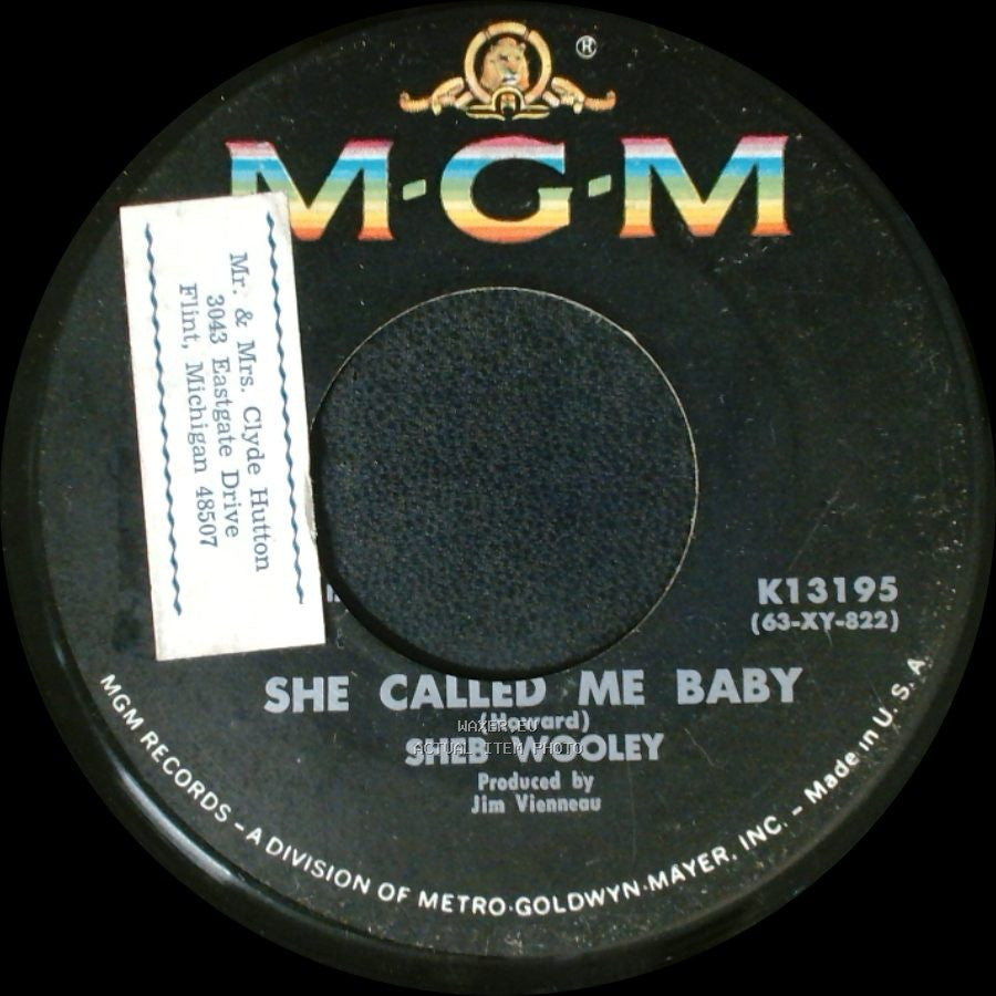 Sheb Wooley - Papa's Ole Fiddle / She Called Me Baby side B
