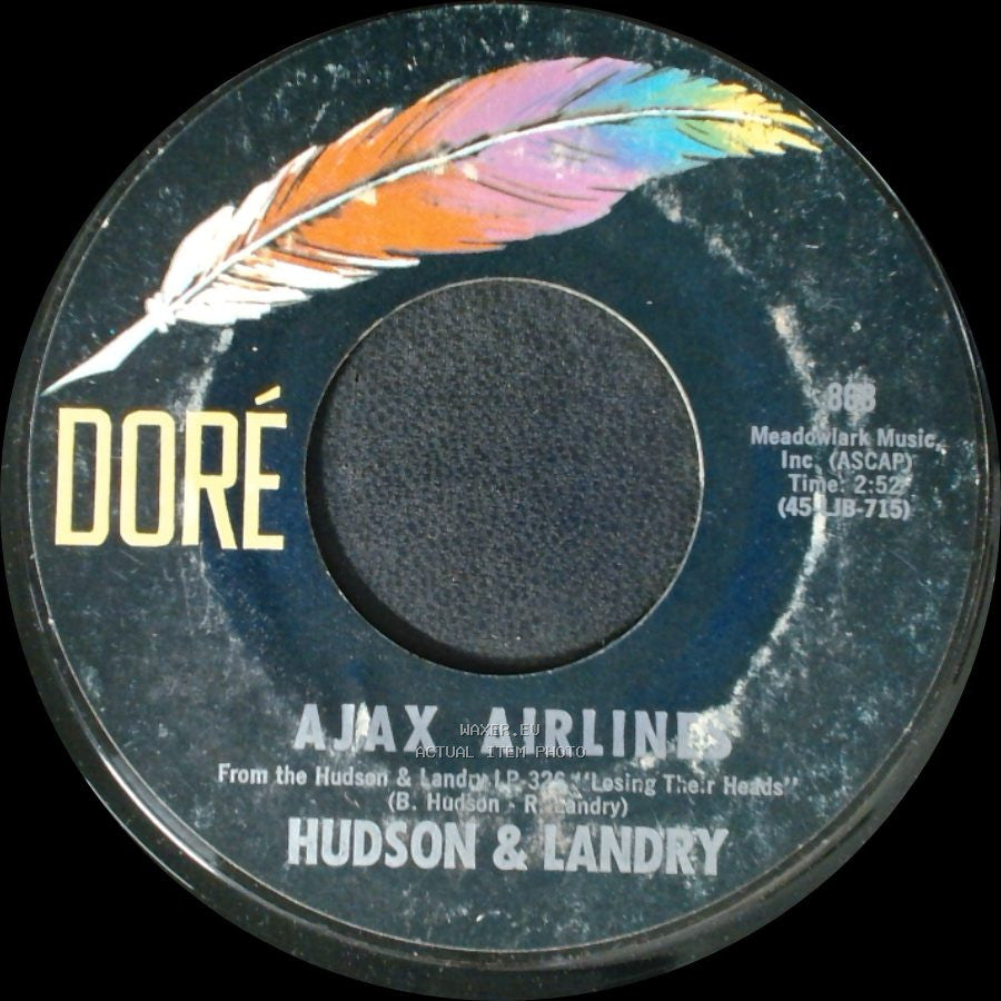 Hudson & Landry - Bruiser La Rue / Ajax Airlines side B