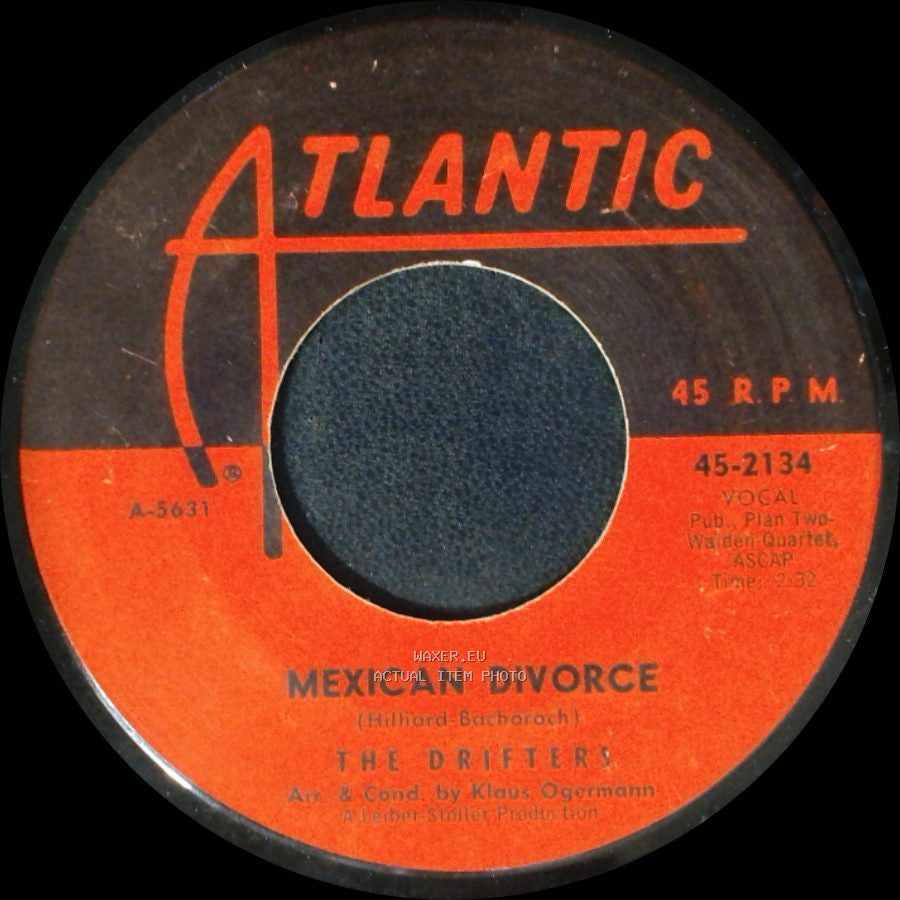 The Drifters - When My Little Girl Is Smiling / Mexican Divorce side B