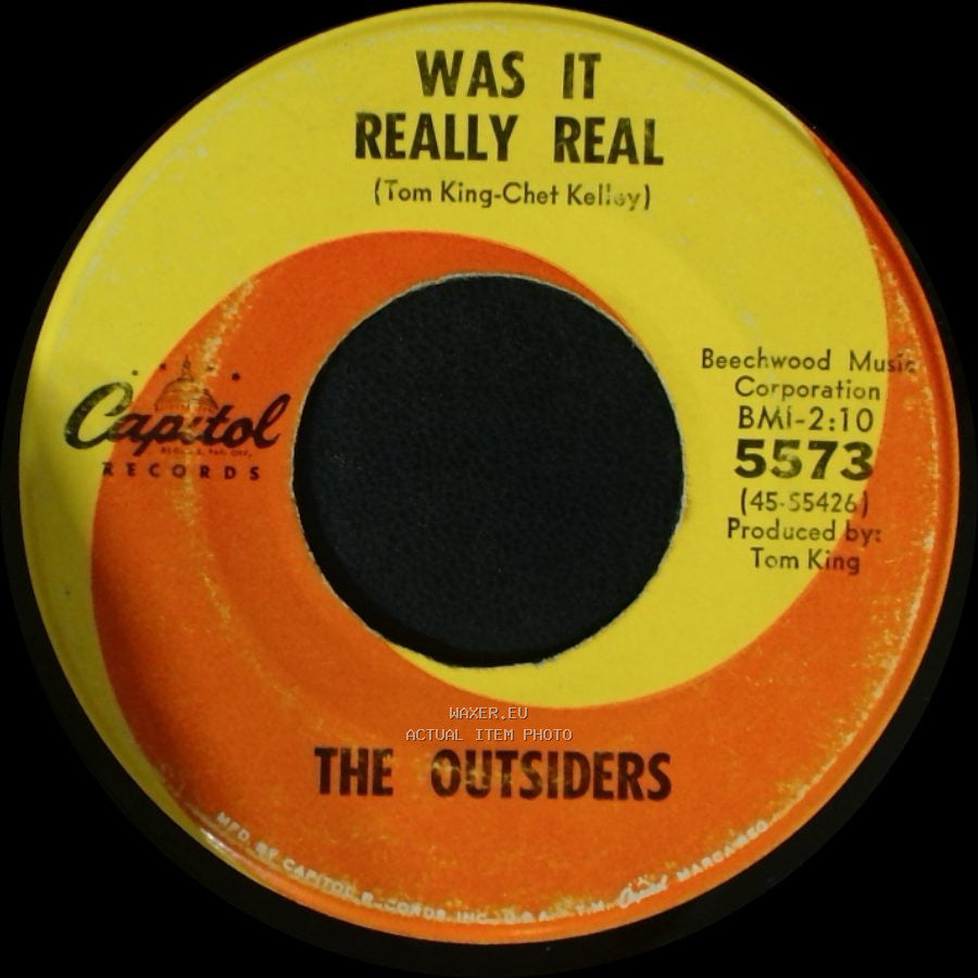 The Outsiders - Was It Really Real / Time Won't Let Me side A