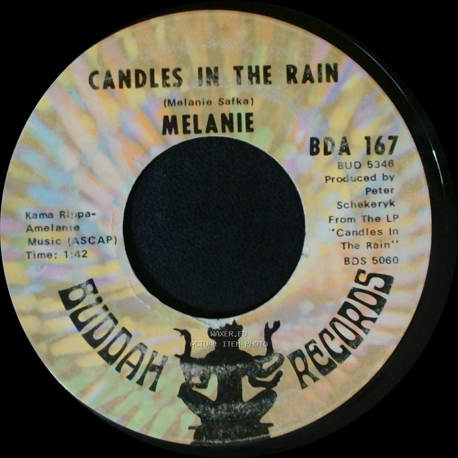 Melanie With The Edwin Hawkins Singers / Melanie - Lay Down (Candles In The Rain) / Candles In The Rain side B