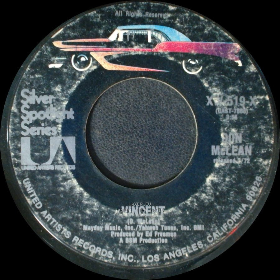 Don Mclean - Vincent / Dreidel side A
