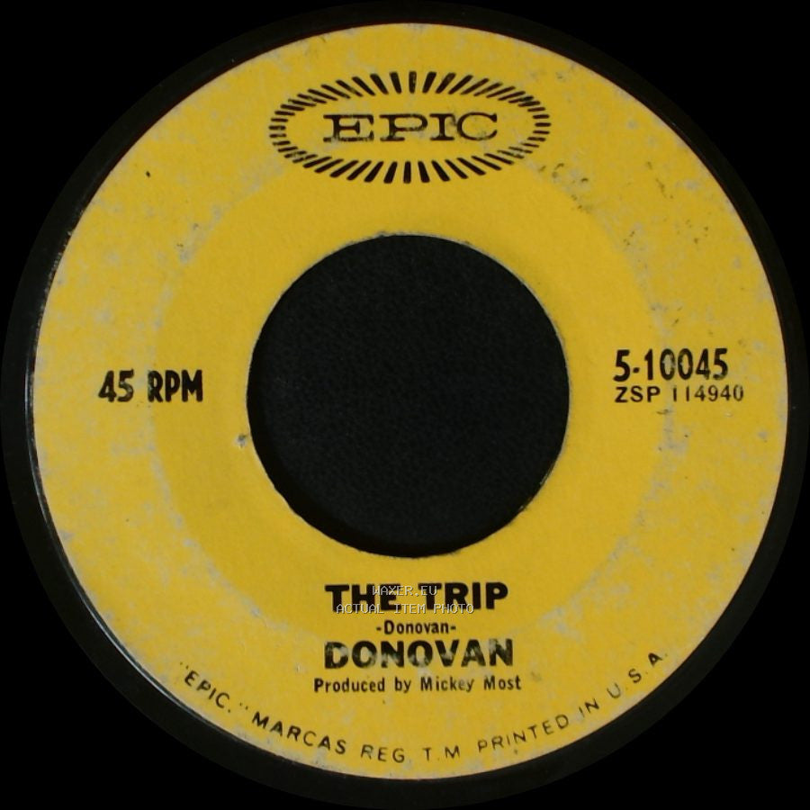 Donovan - Sunshine Superman / The Trip side B
