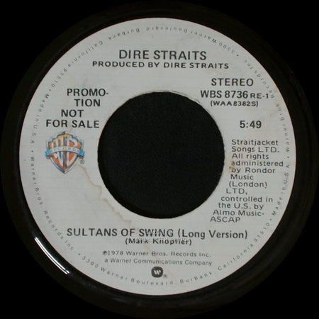 Dire Straits - Sultans Of Swing (Long Version) / Sultans Of Swing (Edit) side A