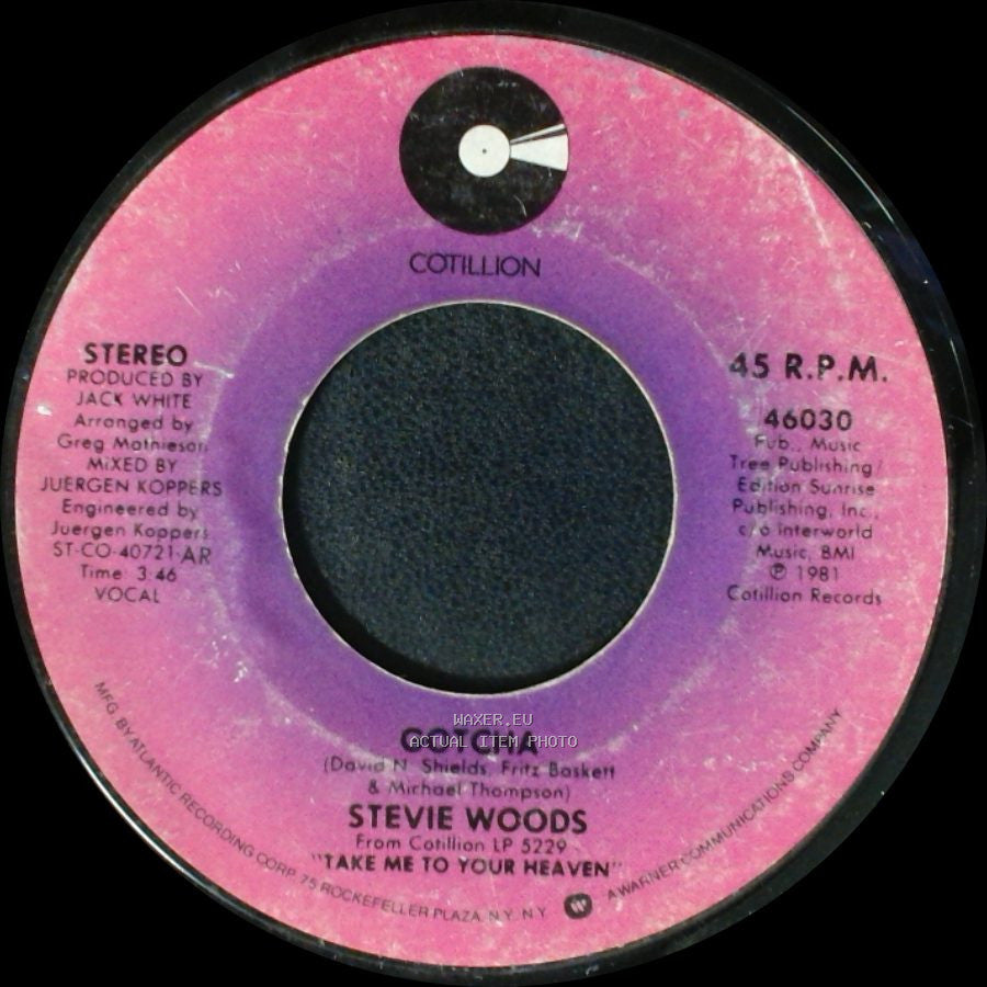 Stevie Woods - Just Can't Win 'em All / Gotcha side B