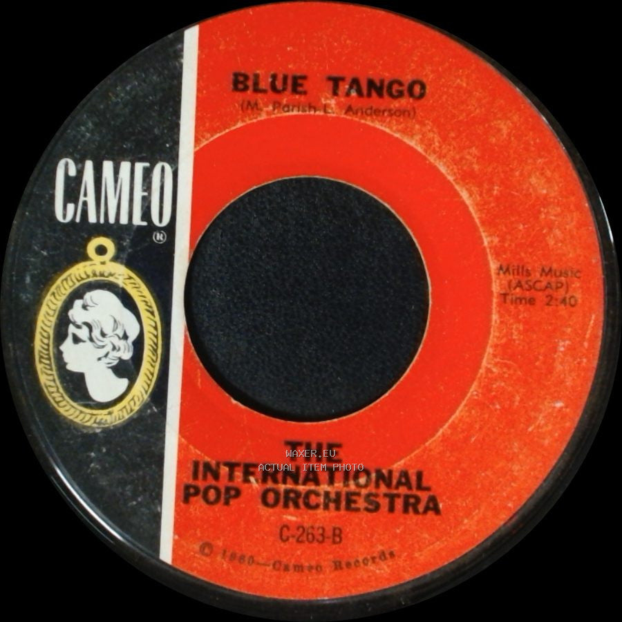 The International Pop Orchestra - Blue Tango / Slaughter On Tenth Avenue side A