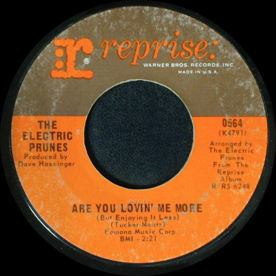 The Electric Prunes - Get Me To The World On Time / Are You Lovin' Me More (But Enjoying It Less) side B