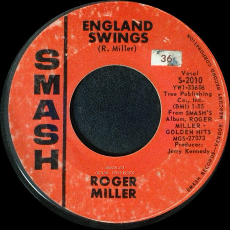 Roger Miller - Good Old Days / England Swings side B