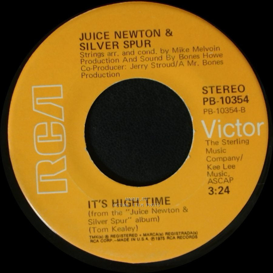 Juice Newton & Silver Spur - Catwillow River / It's High Time side B